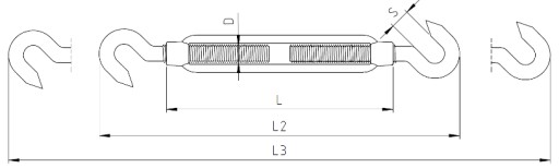 M8 BOLT, odolný voči kyselinám, HAK, HAK, nerez, A4 8246B (1)