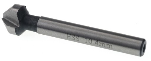 Záhlbová fréza, kužeľová fazeta 90 * HSS fi 10.4