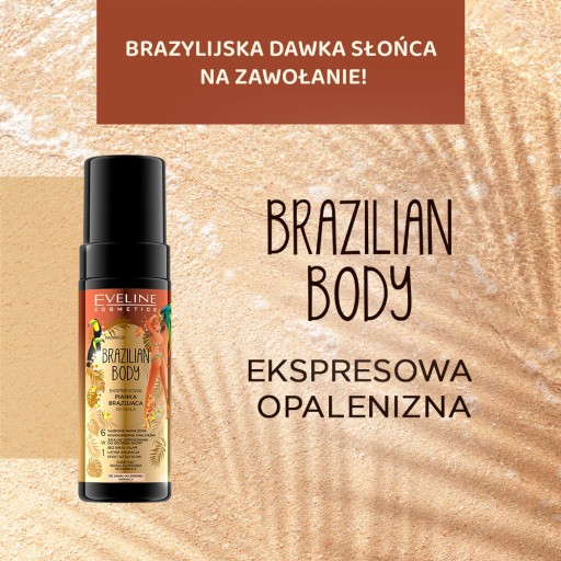 Eveline Cosmetics Brazilian Body bronzujúca pena