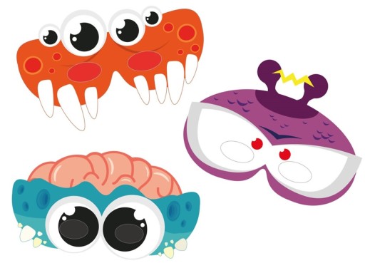 VANKÚŠOVÉ MONSTERS narodeninová súprava MONSTERS 47 kusov
