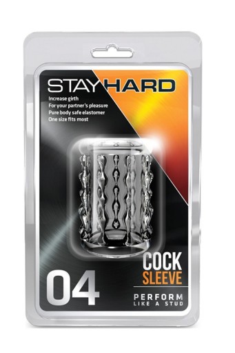 STAY HARD COCK RUKÁV 04 CLEAR