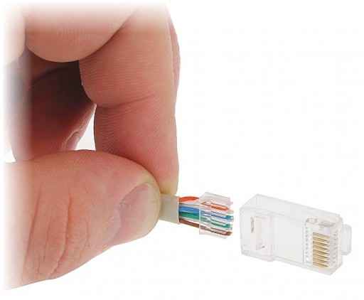 MODULOVÁ ZÁSTRČKA RJ45/6*P10
