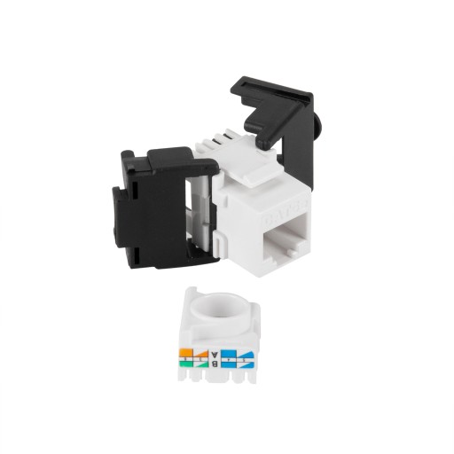 KEYSTONE RJ45 MODUL POČÍTAČ LAN ZÁSUVKA CAT.5E UTP 180° ZDARMA