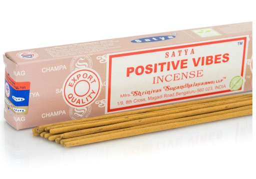 Vonné tyčinky NAG CHAMPA POLLEN SATYA Positive Vibes