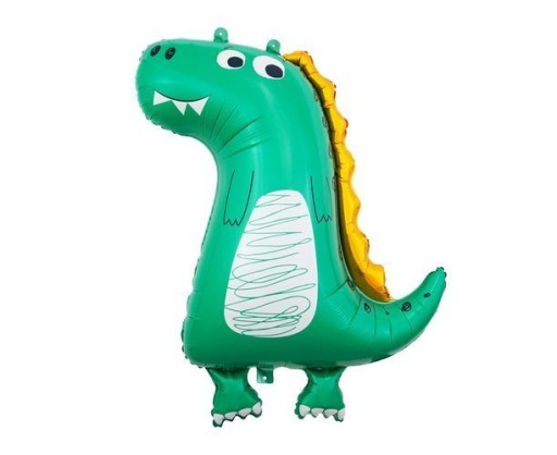 Sada fóliových balónov Dinosaurs pre hélium, 4 ks