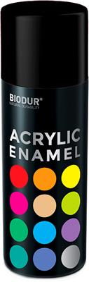 AKRYLOVÝ SPREJ LESK ČIERNY LESK 500ml BIODUR