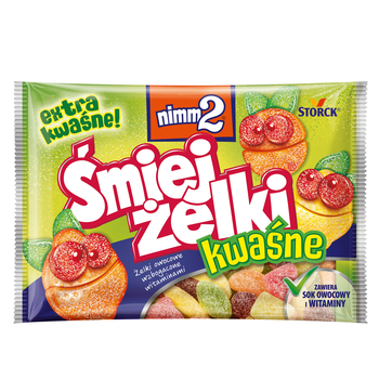 1x 100 g NIMM2 Śmiejżelki Kwaśne