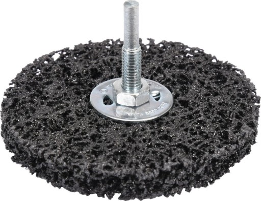100mm NETKANÁ KOTÚČOVÁ KEFA NA VRTAČKU