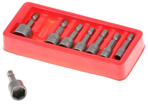 Zásuvky 5-13 mm 8ks Vorel 66113