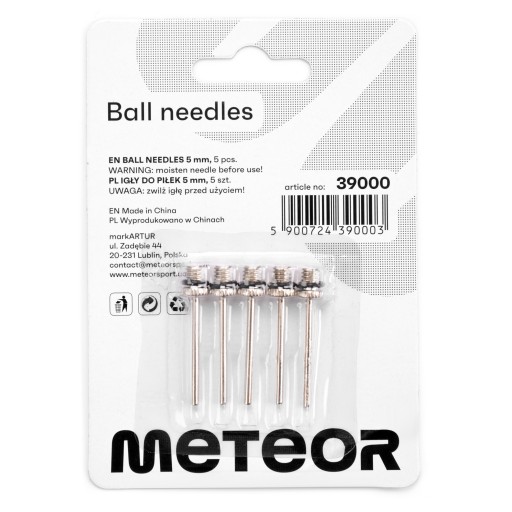 GULIČKOVÉ IHLY V METEOR BLISTRI 5 mm 5 ks. oceľ