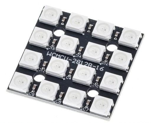 734 Matrix Module 16 LED 4x4 WS2812B 5050 RGB Ardu