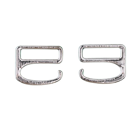 STRAPS prsteň 10 MM strieborný 2 ks 4