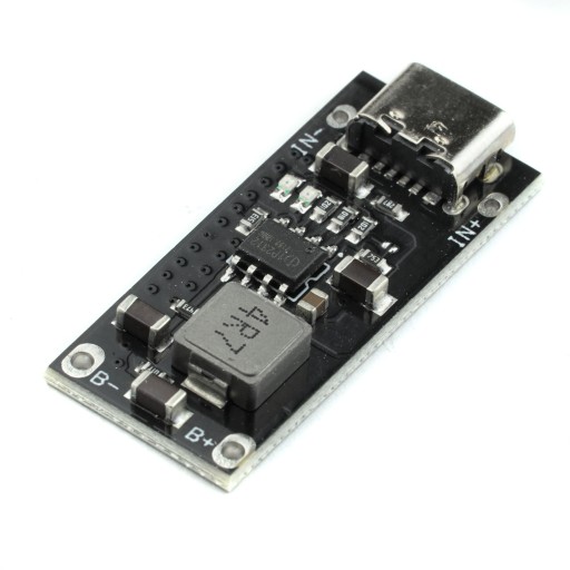 18650 nabíjačka článkov 1S 3A 2A USB-C IP2312
