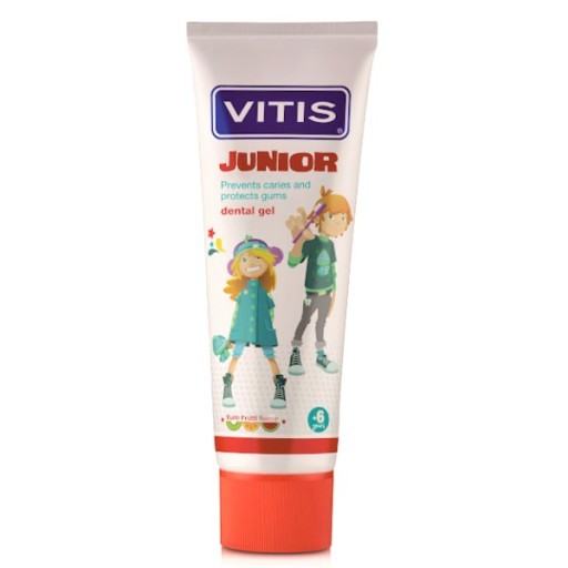 VITIS JUNIOR detská zubná pasta gél 75ml