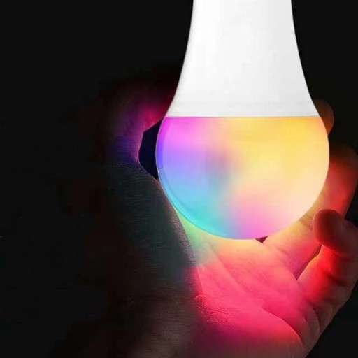 LED žiarovka E27 10W CCD RGBW STUDENÁ DISCO + DIAĽK