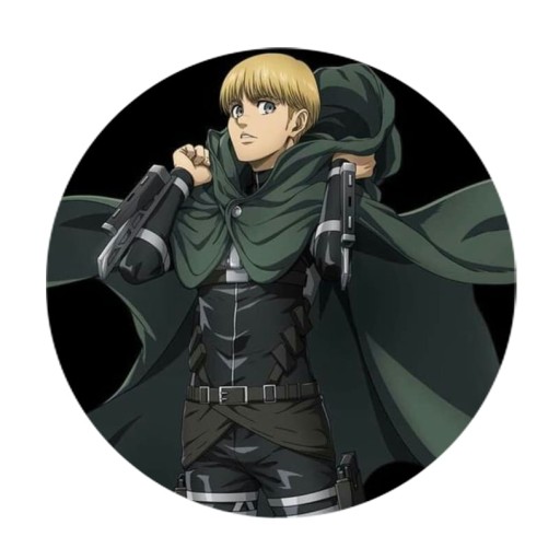 Shingeki no Kyojin Armin snk anime pin