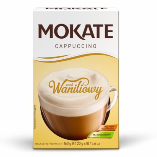 Mokate káva cappuccino 160 g