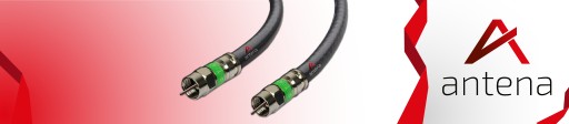 Koaxiálny kábel F Plug to F Plug 1M Outdoor