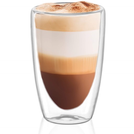 TERMOSKLO NA KÁVU ČAJ LATTE S DVOJITÝM DNOM 480ml AKO DARČEK
