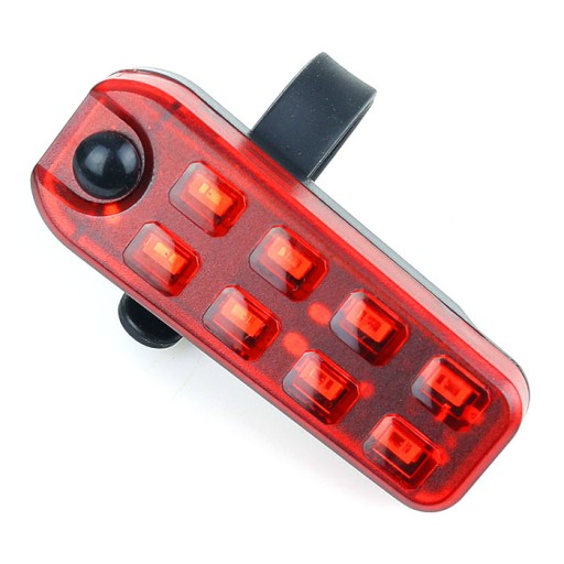 Lampa, zadná cyklistická lampa USB 300lm - LED
