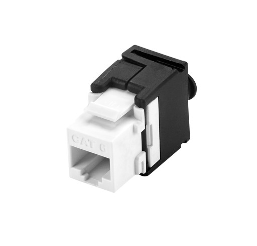 KEYSTONE RJ45 MODUL POČÍTAČ LAN ZÁSUVKA CAT.6 UTP 180° ZDARMA