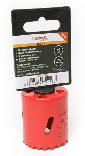 BIMETALOVÁ DIEROVÁ PILA 40mm SCHMITH