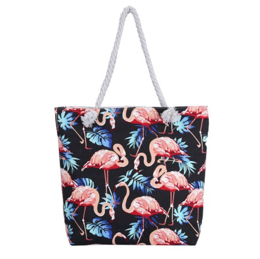 Veľká dámska BEACH BAG, priestranná LETNÁ shopper taška cez rameno
