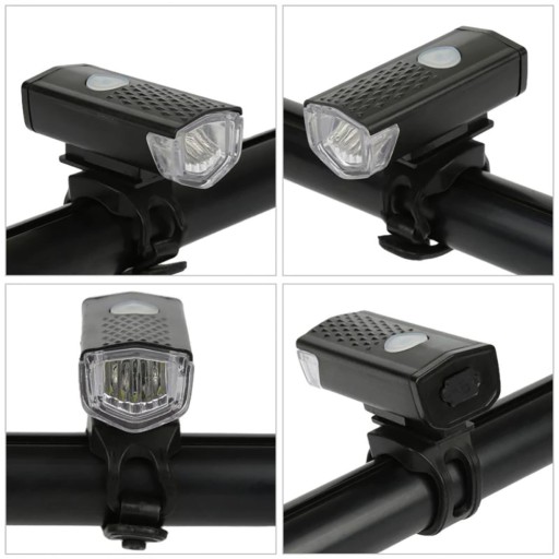 LED LAMPA NA BICYKEL USB PREDNÉ SVETLO NA BICYKEL