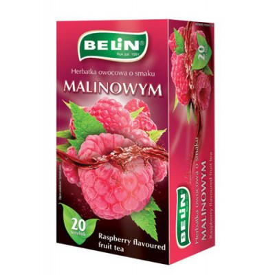 BELIN Malinový čaj, 20 vrecúšok