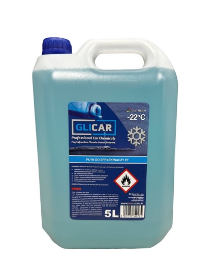 GLICAR KVAPALINA DO OSTREKOVAČOV ZIMNÁ -20C 5L 0001 GLI ETHANOL