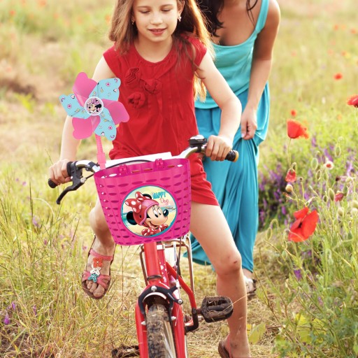 OKIENKO NA RIADITEĽKU NA SKÚTER, BICYKEL MINNIE MOUSE