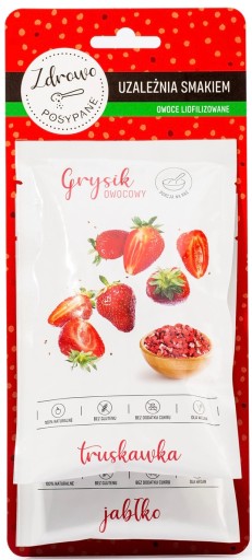 Zdravo posypané krupicou - mrazom sušené ovocie
