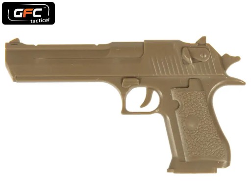 VELCRO PATCH DESERT EAGLE COYOTE GUN