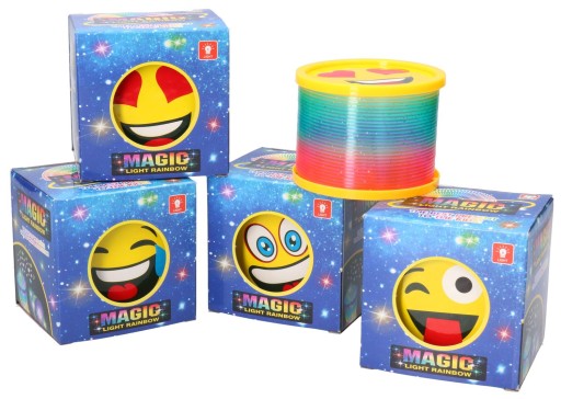 EMOTIKON trblietavá pružina so svetlom 4812