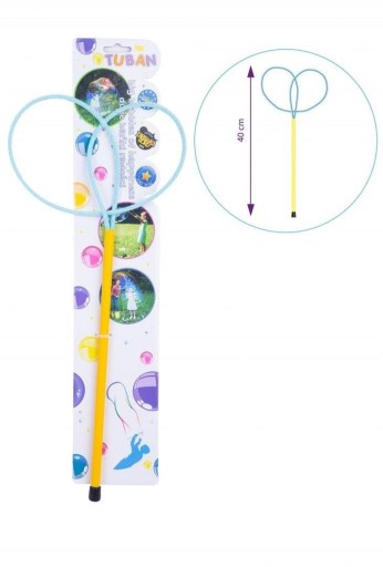 Prsteň na mydlové bubliny 40cm PRO BUTTERFLY TUBAN