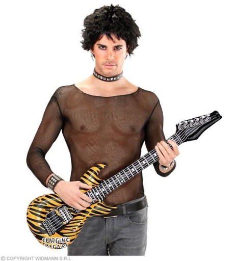 ORANŽOVÁ NAFUKOVANÁ ROCK ELEKTRICKÁ GITARA