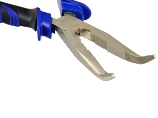 Predĺžené zalomené kliešte 200mm PREMIUM GEKO G008