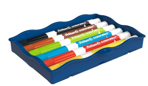 Fixky Pelikan Colorella, 6 farieb, zásobník