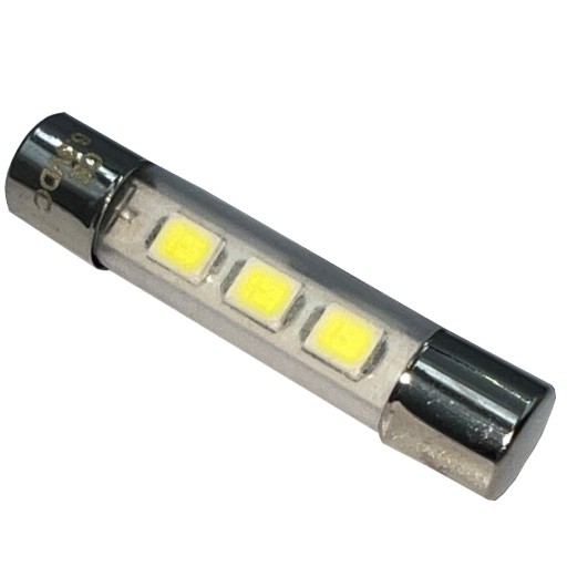 Axiálna LED žiarovka 6x31 mm 8v pre váhy nemecké japonské prijímače