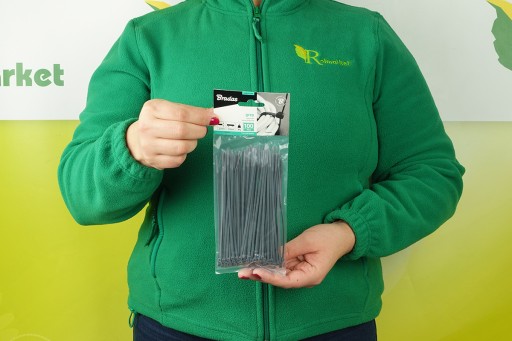 KABELOVÉ VIAZAČKY upínacie pásky 2,5x150 mm 100 ks ŠEDÉ SVORKY