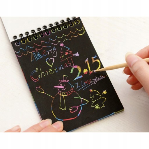 Stieracia omaľovánka Stieracia stránka pre deti Blokový notebook Stieracia stránka Stylus