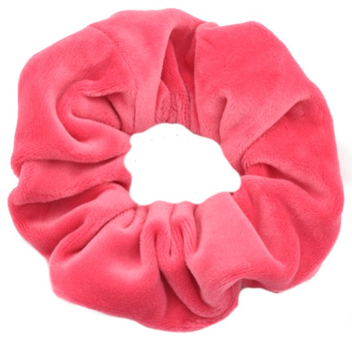 RUB NA VLASY SCRUNCHIE, ZAMATOVÁ, RUŽOVÁ 1