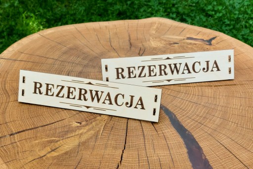 Rezervácia Drevená informačná tabuľa