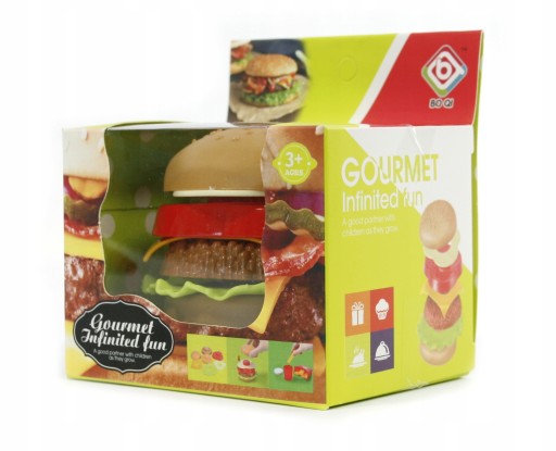 MONTOVATEĽNÝ HAMBURGER toy food SANDWICH