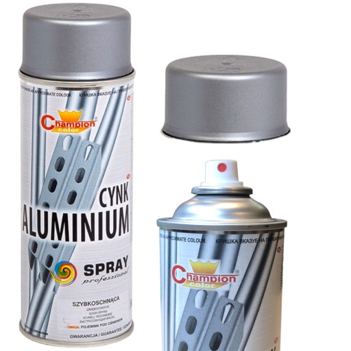 Antikorózna zinková farba Zinc Aluminium 400 ml