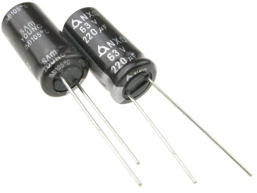 Elektrolytický kondenzátor 220uF/63V LOW ESR SamYoung NXQ (2 ks) /4781-2