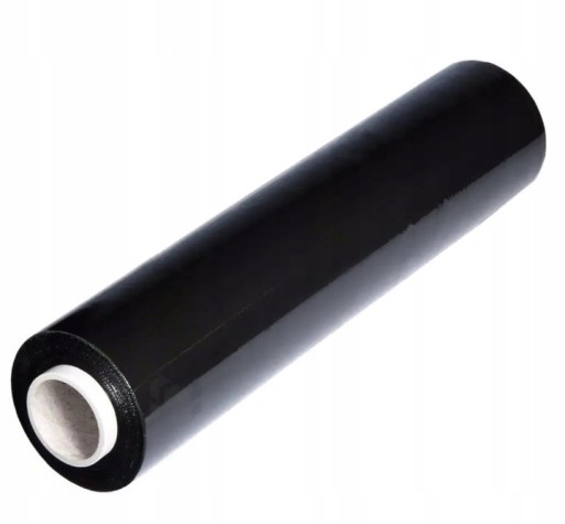 Stretch fólia 50cm netto váha 1kg čierna
