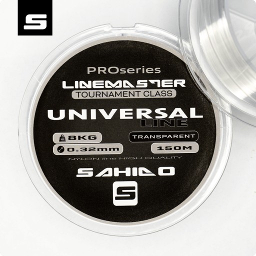 SAHIDO LINEMASTER UNIVERZÁLNY RYBÁRSKY Vlasec 0,32 MM 150 M SILNÝ PLÁVAJ
