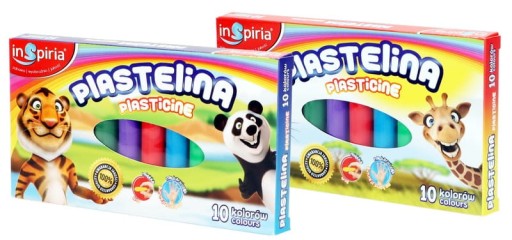 Plastelína Inspiria 003811 10 ks 10 FAREB