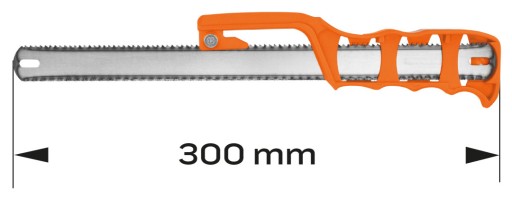Pílový kotúč s plastovou rukoväťou 300 mm NEO